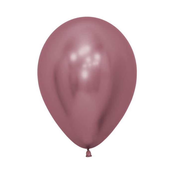 Globo Reflex R12 x 50 unidades color Rosado