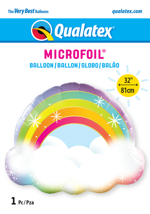 Globo Foil Arcoiris Qualatex 32"