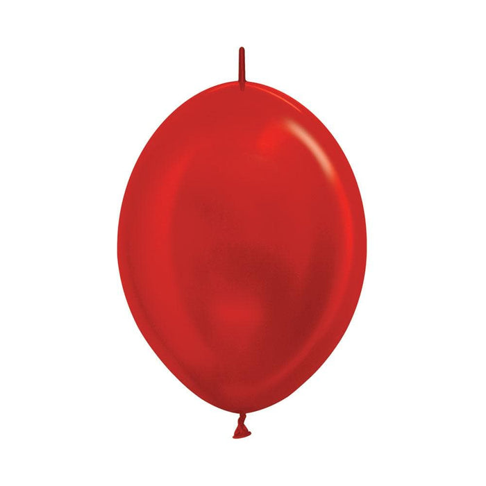 515 Metal Rojo LOL 12" X 50 Globos