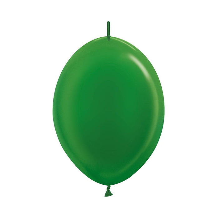 530 Metal Verde LOL 12" X 50 Globos