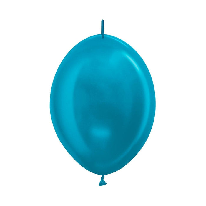 538 Metal Azul Caribe LOL 12" X 50 Globos