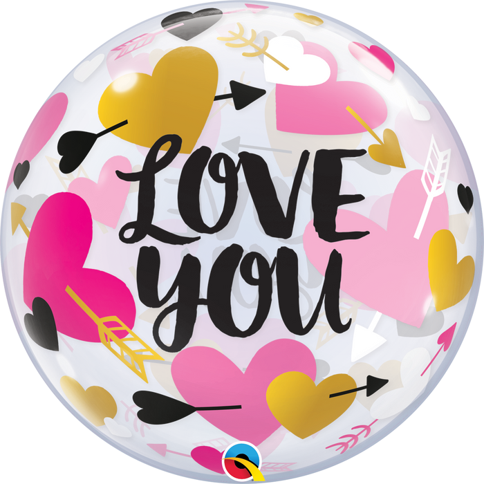 Globo Burbuja Qualatex Love  22"� Ref. 5