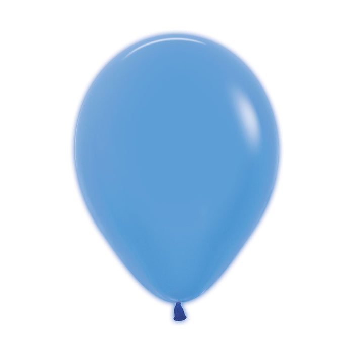 Globo Azul Neon R12 X 50 Globos