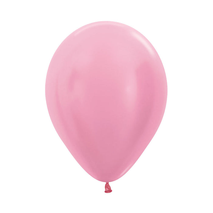 409 Satin Rosado R9 X 50 Globos