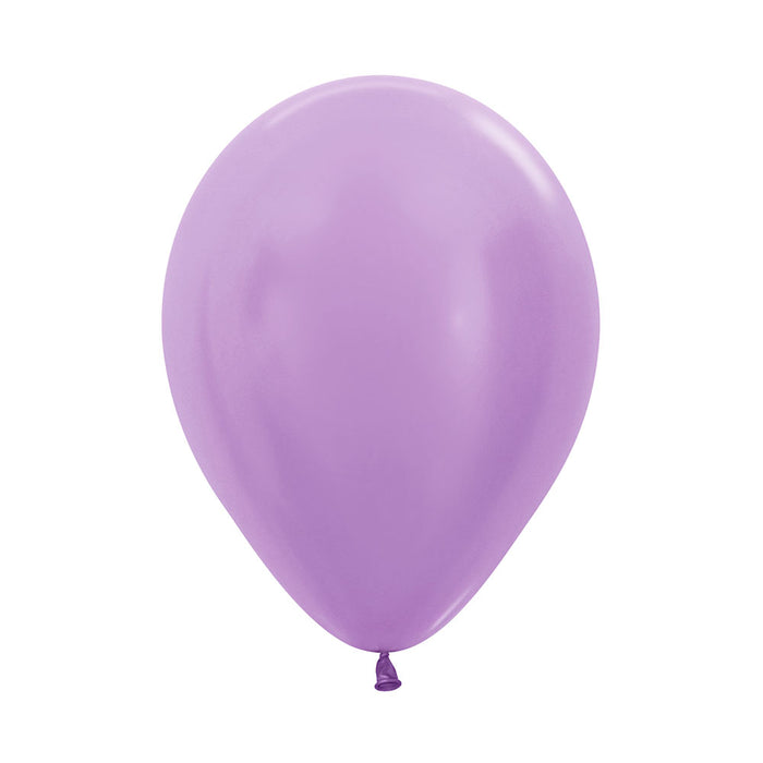 450 Satin Lila R12 X 50 Globos