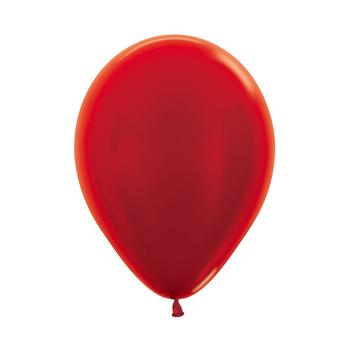 515 Globo Metal Rojo R5 X 50 Globos