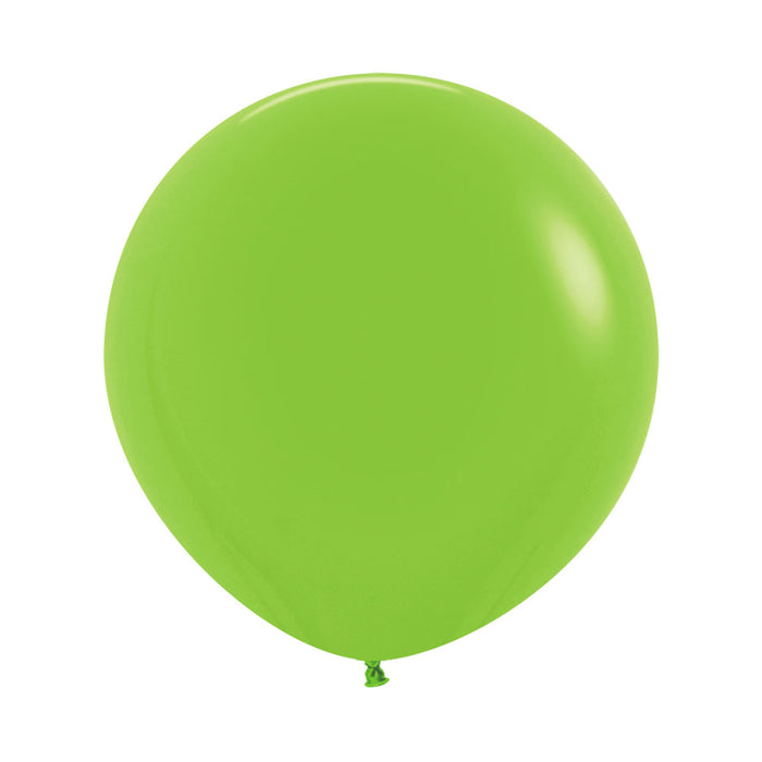 031 Globo Verde Lima Fashion R24 x 3 Globos