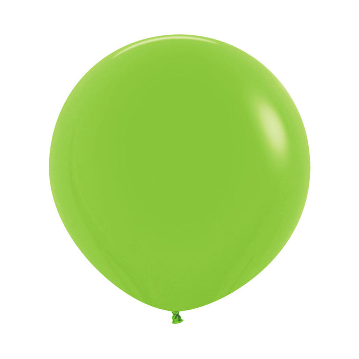 UNIDAD De Globo 031 Verde Lima Fashion R24 x UNIDAD