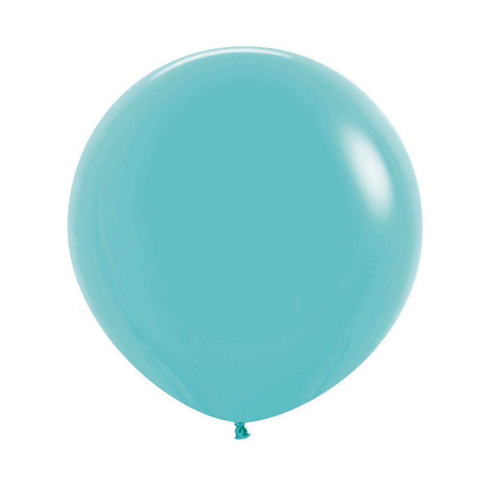 038 Globo Azul Caribe Fashion R24 x 3 Globos