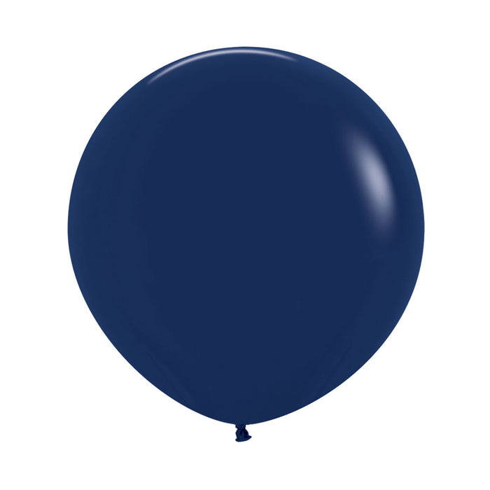 044 Globo Azul Naval Fashion R24 x 3 Globos