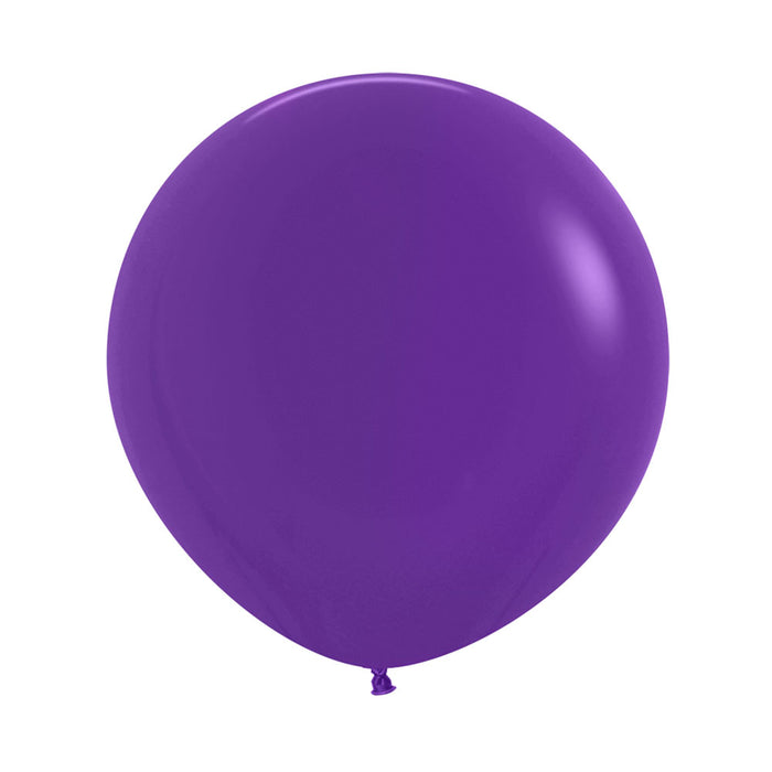 051 Globo Violeta Fashion R24 x 3 Globos