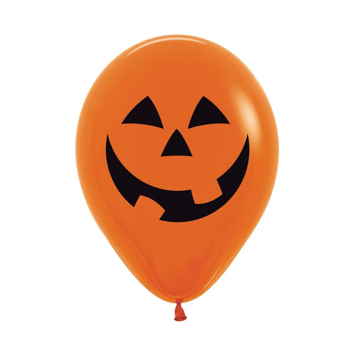 Globo Fashion Impreso Calabaza Halloween R12 x 12