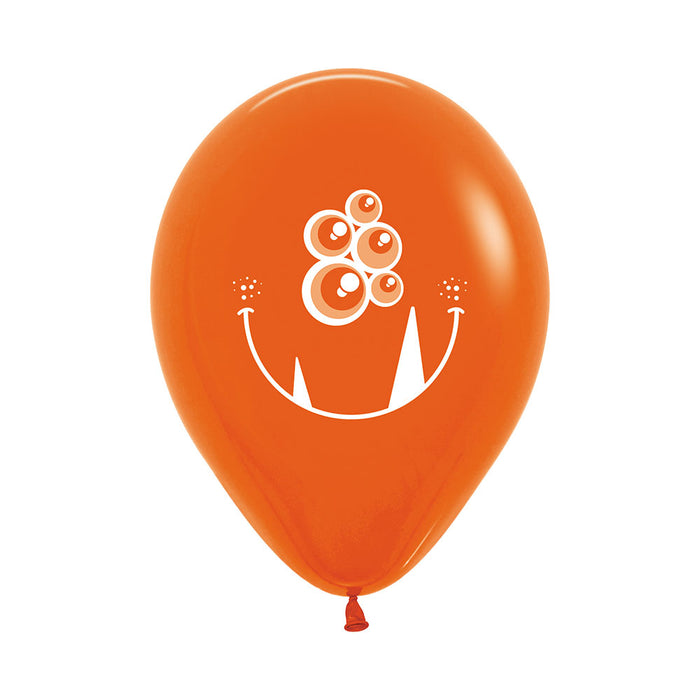 Globo Fashion Impreso Monstruos R12 X 50 Hallooween