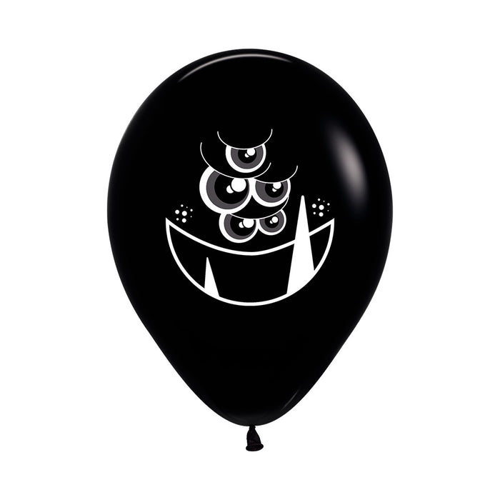 Globo Fashion Impreso Monstruos R12 X 50 Hallooween