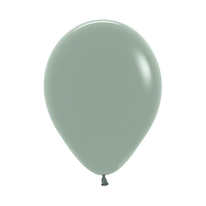 UNIDAD de Globo 127 Pastel Dusk Verde Laurel R5 X Unidad