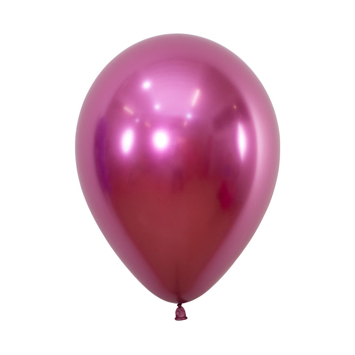 Globo Reflex R12 x 50 unidades color Fucsia