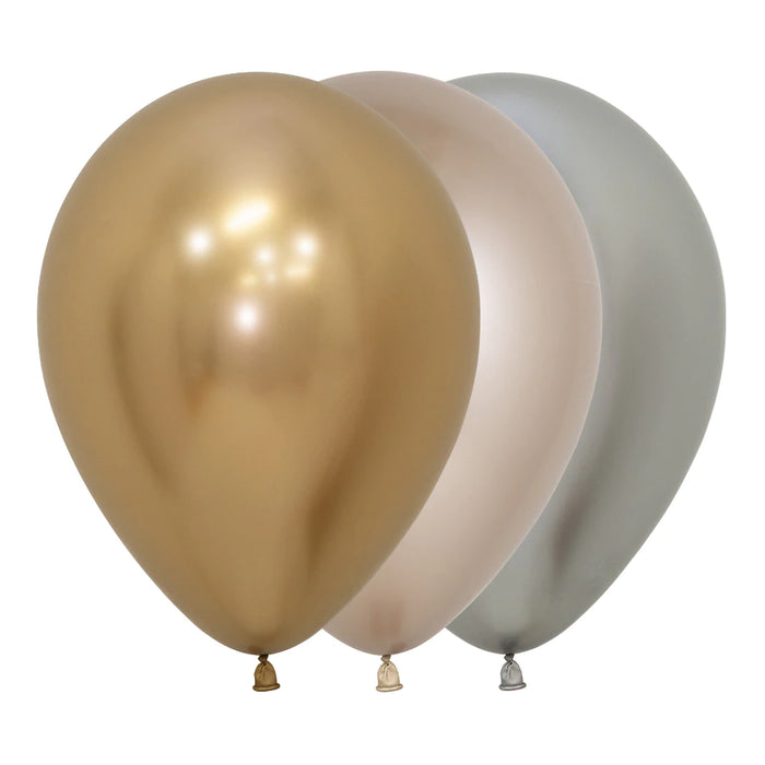 Globo Reflex  R12 x 50 unidades colores Surtidos Luxury