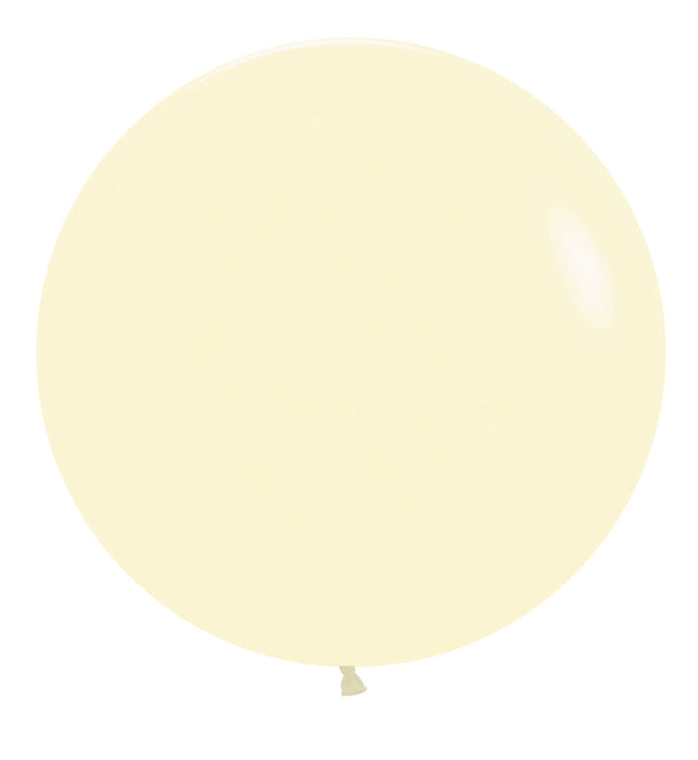 620 Amarillo Pastel Mate R36  x 2 Globos