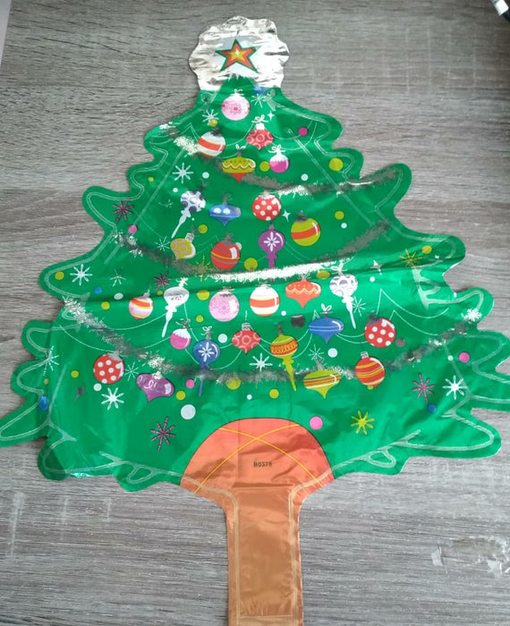 Globo Foil Árbol Navidad 10"