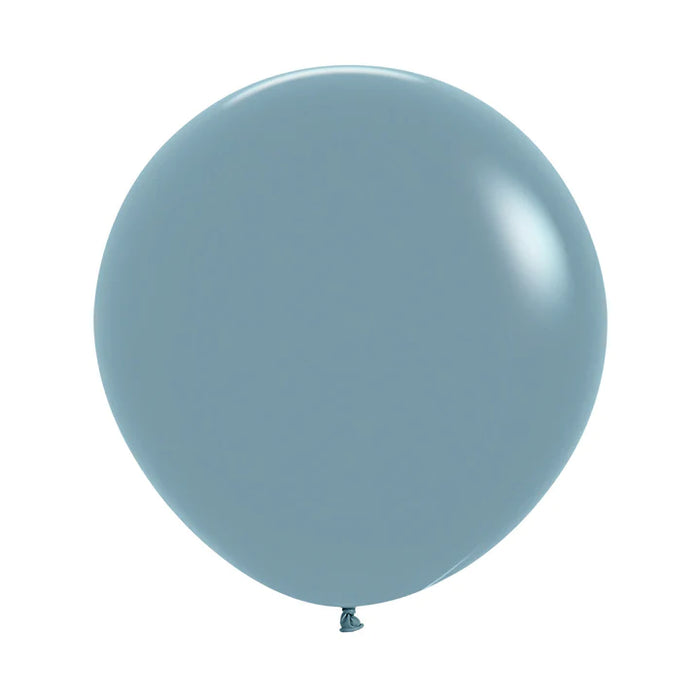 UNIDAD de Globo 140 Pastel Dusk Azul R24 X Unidad