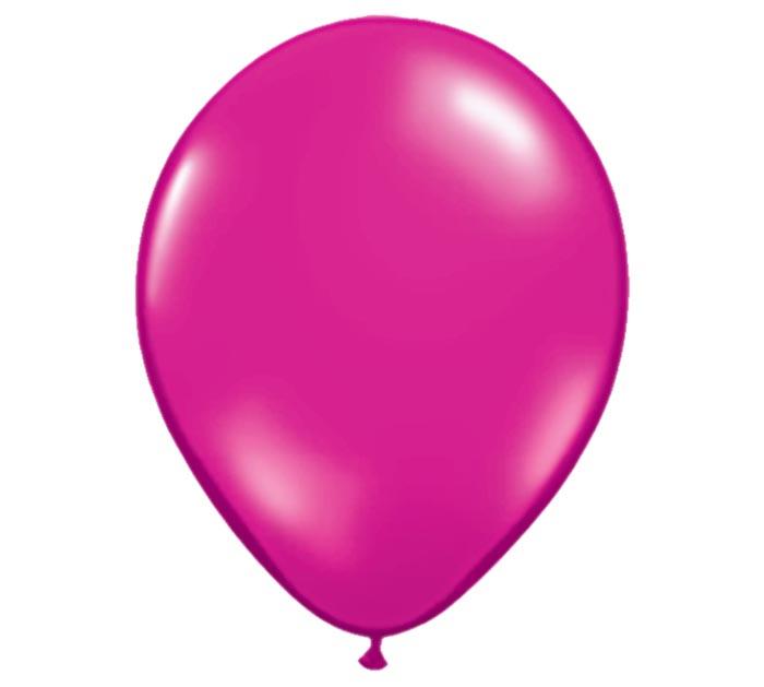 Globo Jewel Magenta 11" x Unidad Qualatex