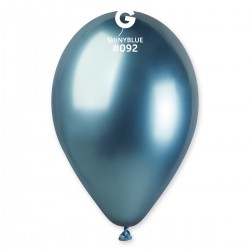 Shiny 13"� x 25 Globos Azul