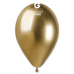 Shiny 13"� x 25 Globos Dorado