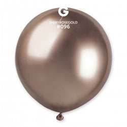 Globo Shiny 19"� x 25 Globos Rose Gold